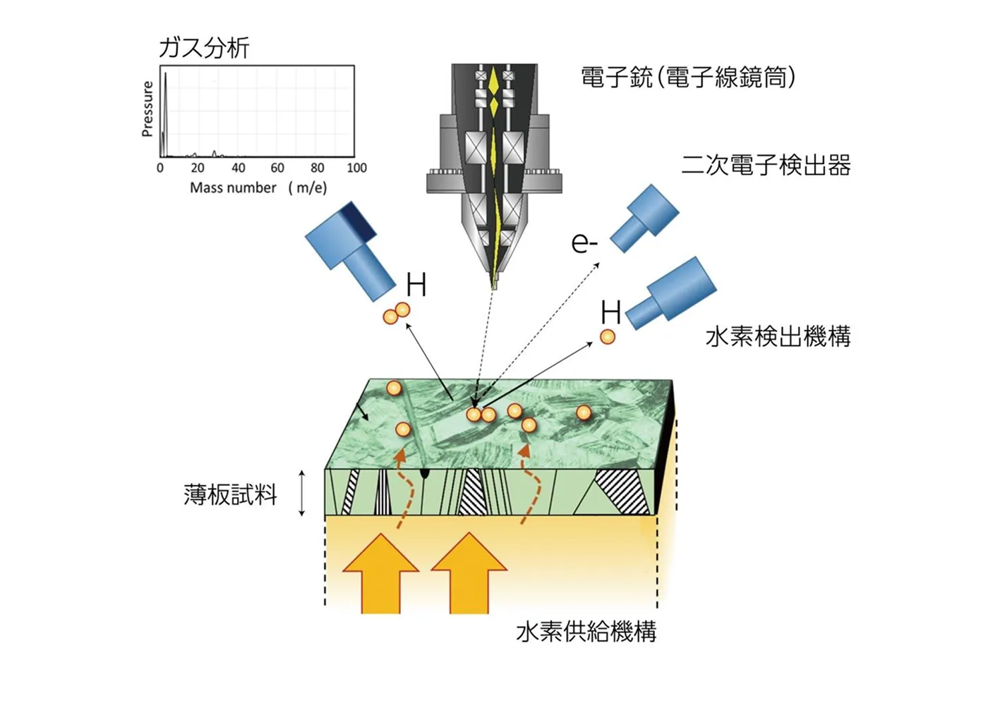 資料提供:物質・材料研究機構 先端材料解析研究拠点 表界面物理計測グループ 板倉明子 様