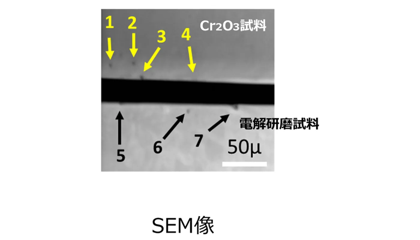 酸化クロム処理表面と電解研磨表面の水素放出比較